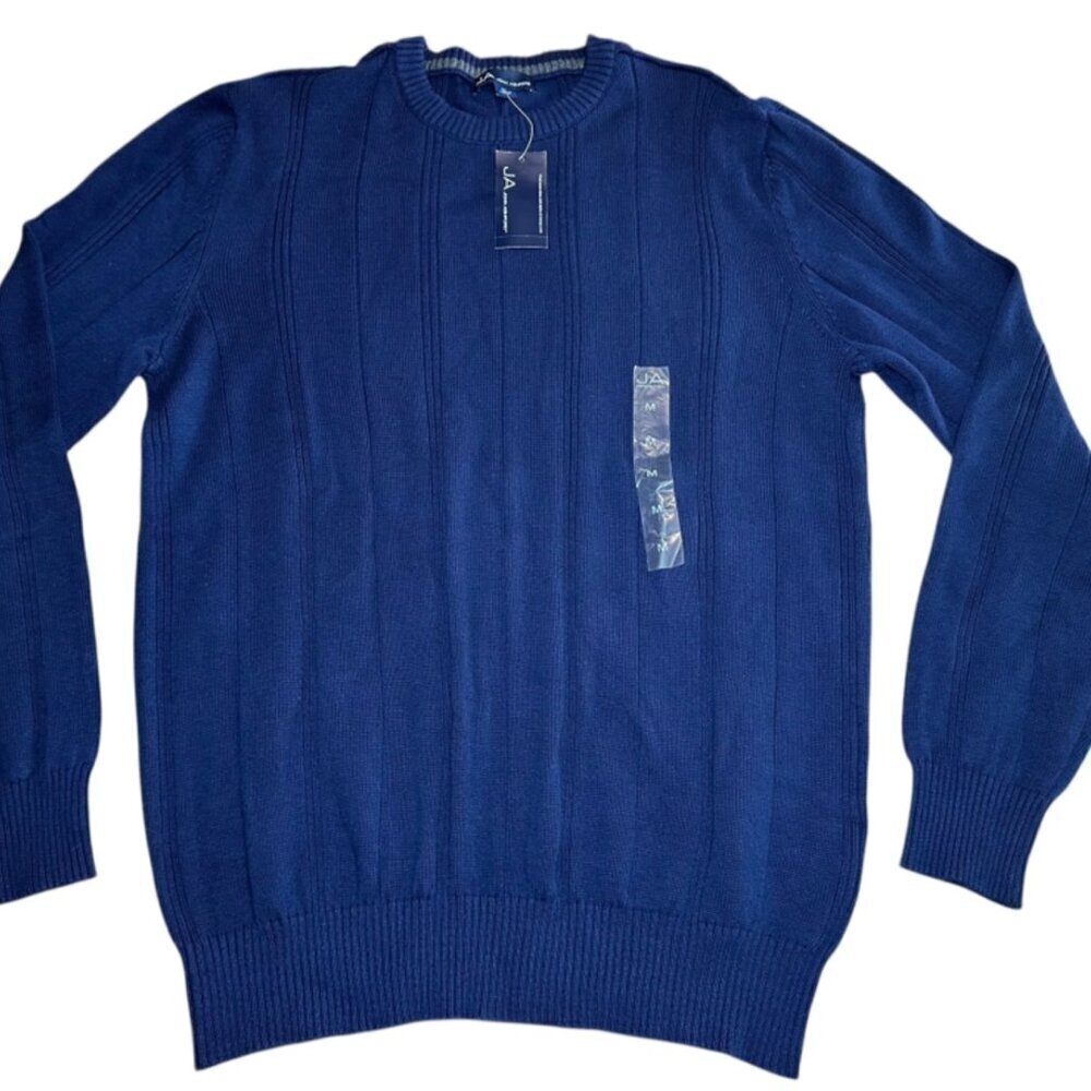 NWT John Ashford Navy Men's Size M Sweater​​​​​ - Picture 2 of 7